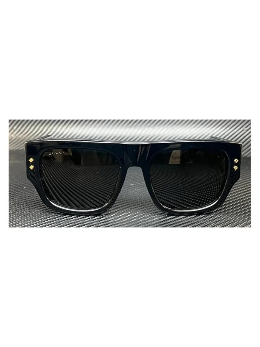 New Gucci Men Black Sunglasses 54-21-145